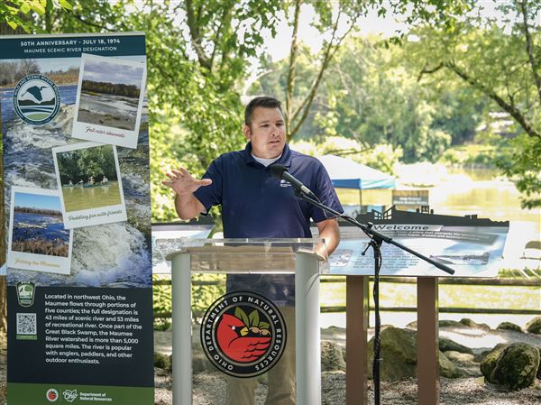Maumee River's 50th anniversary as a scenic and recreational waterway is celebrated