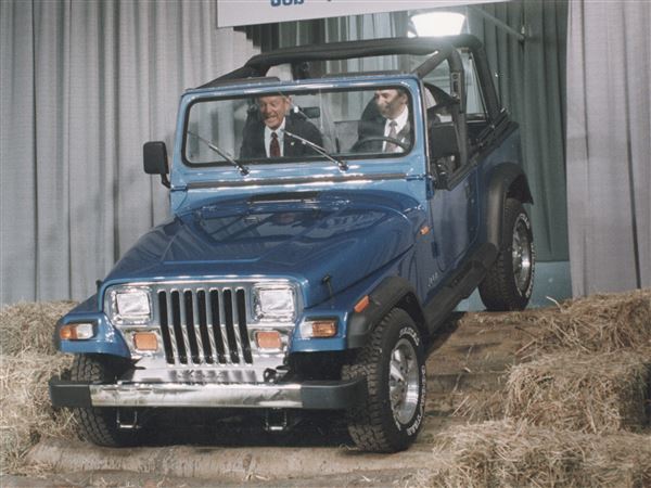 Monday Memories: Stickney plant wrangled Jeep model from Canada in 1992