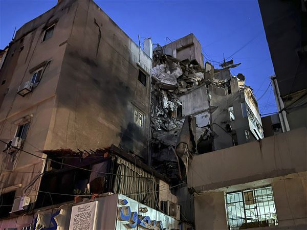 Israeli airstrike hits Beirut, killing 1 and wounding dozens in surging tensions with Hezbollah