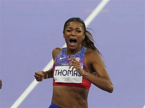 Thomas leads Americans to 2 golds — 5 overall — during Paris Olympics track and field