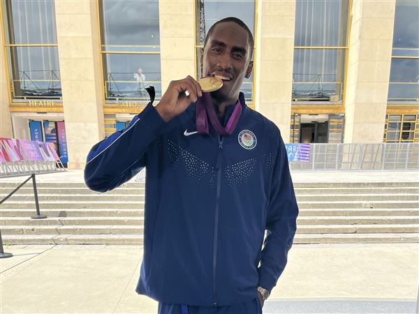 Golden at last: Toledo’s Kynard honored in Olympic medal ceremony 12 years in the making